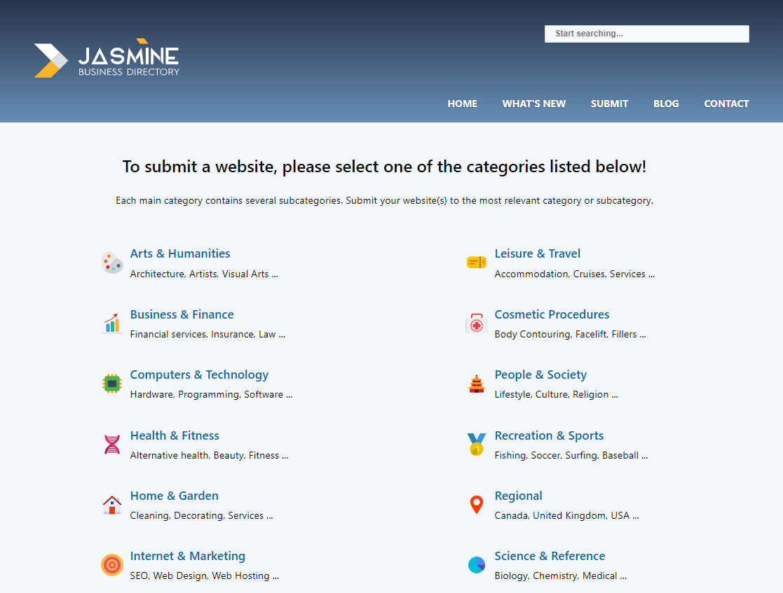 Jasmine Directory|艺术人文专业目录资源平台