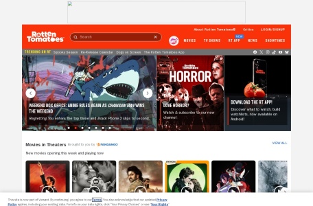 RottenTomatoes: 烂番茄全球影视评分权威平台