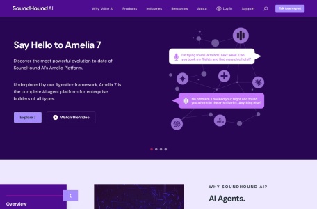 SoundHound AI|专业语音AI创新平台