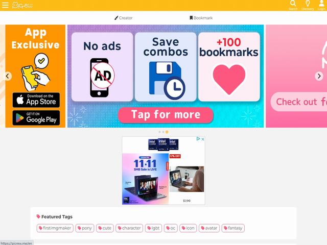 Picrew|免费在线动漫头像生成捏脸网站