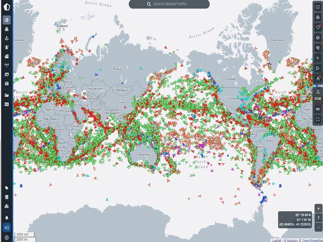 MarineTraffic|全球领先的AIS船舶实时跟踪网站