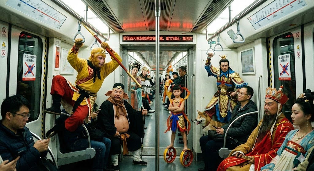 Gemini Nano Banana Pro提示词(西游人物)