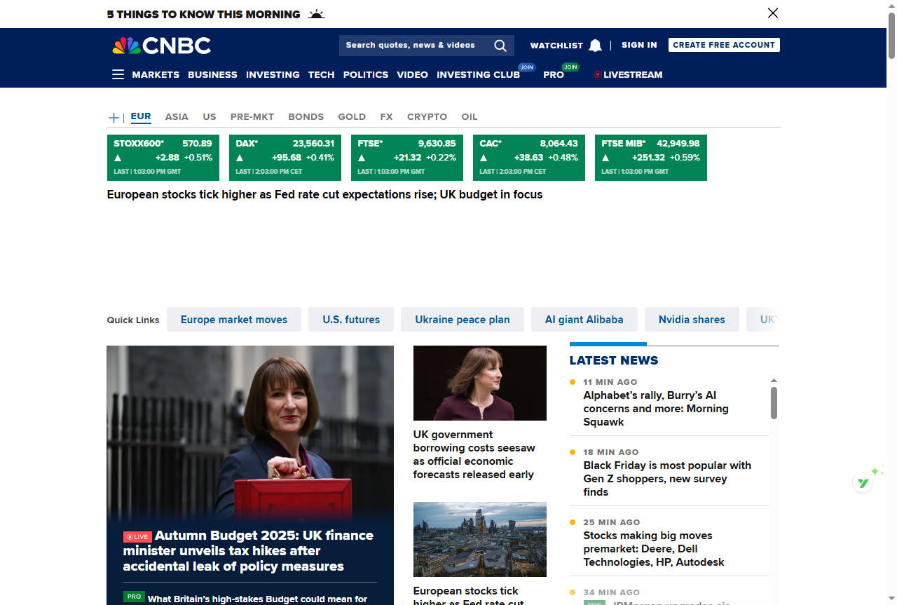 CNBC | 全球第一商业财经门户