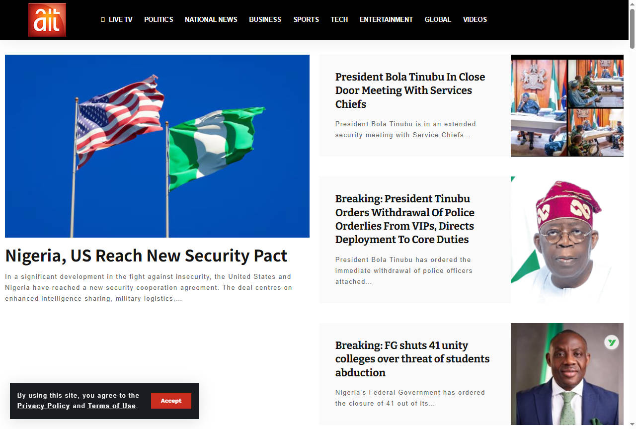 AIT Live | 非洲权威新闻直播门户
