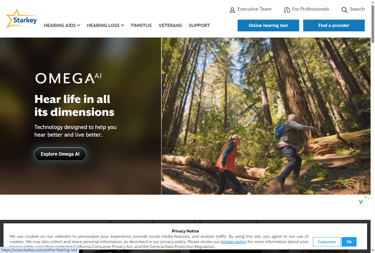 Starkey | 全球智能助听器与听力健康领导者