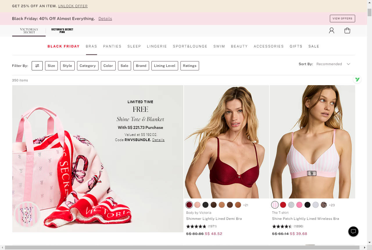 Victoria’s Secret | 全球内衣时尚与多元美学主场