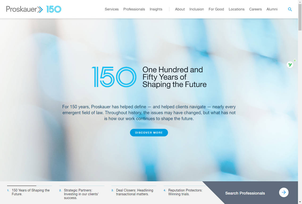 Proskauer | 全球顶尖体育与商业律所