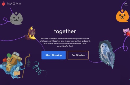 Magma：免费在线协作绘图平台