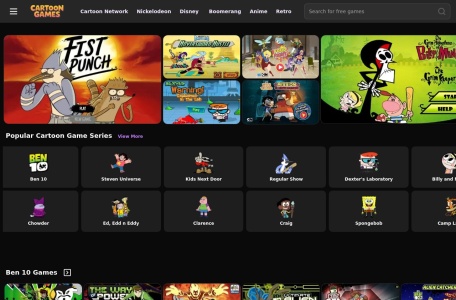 CartoonGames|免费浏览器卡通游戏平台