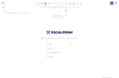 Excalidraw|免费开源手绘白板工具