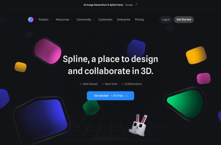 Spline 3D 设计平台