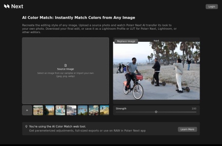 AI Color Match|用一张参考图，让你的照片瞬间成型