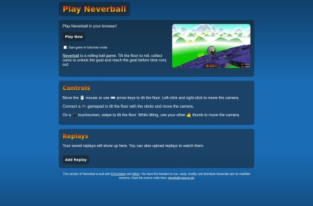 Neverball|滚动球体，挑战重力与时间的极限