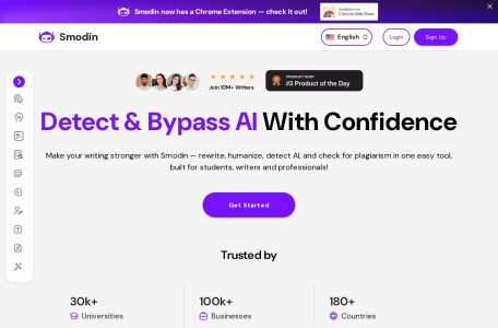 Smodin.io | AI学术写作与改写工具