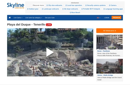 Skyline Webcams | 全球高清实时网络摄像头