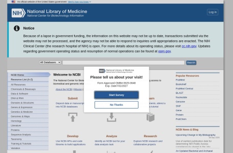 National Center for Biotechnology Information