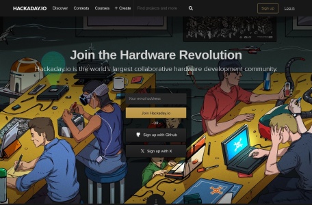 Hackaday.io | 全球开源硬件项目协作与进度文档平台