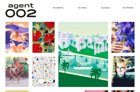 Agent002 | 免费可商用、高品质 Web 设计背景与装饰素材库