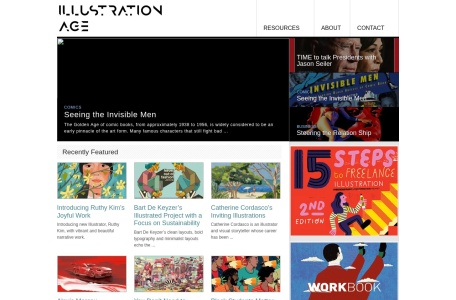 IllustrationAge | 插画师专业资源、在线课程与行业工具精选博客