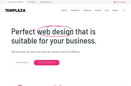 TemplaZA | WordPress、Joomla 等 CMS 高品质网页模版交易平台