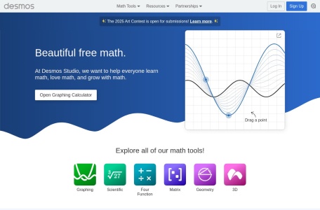 Desmos | 动态可视化数学工具与教育平台
