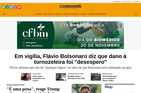 CorreioWeb | 巴西首都权威新闻门户与公考资讯中心
