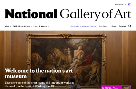 National Gallery of Art (NGA) | 美国国家级艺术宝库与数字教育先锋