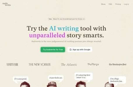 Sudowrite | AI小说创作助手
