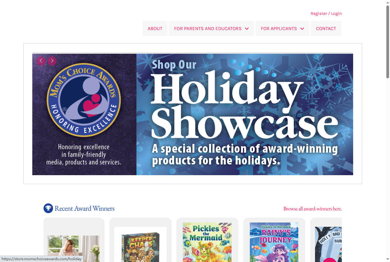 Mom’s Choice Awards