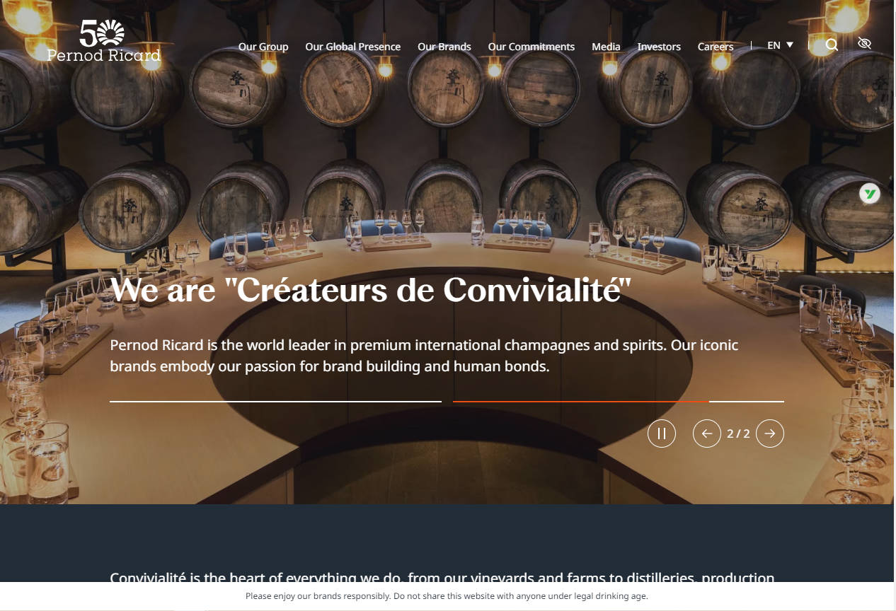 保乐力加 | Pernod Ricard