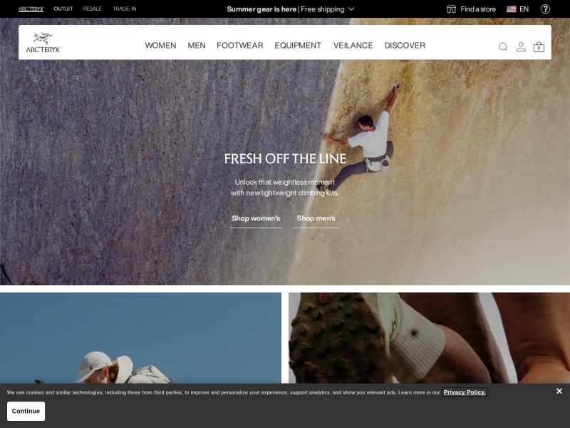 Arcteryx – 加拿大户外运动装备